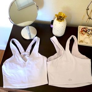 ALO AIRBRUSH REAL BRA TANK XS